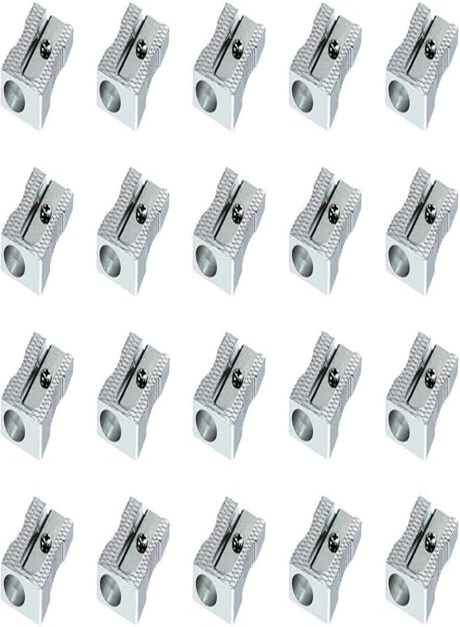 M+R Metal Pencil Sharpener 20-Pieces Set